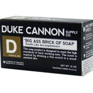 Duke Cannon Big Ass Brick of Soap - Smells Like Accomplishment