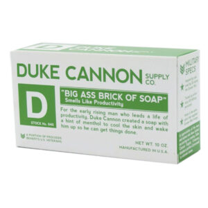 Duke Cannon Big Ass Brick of Soap - Smells Like Productivity