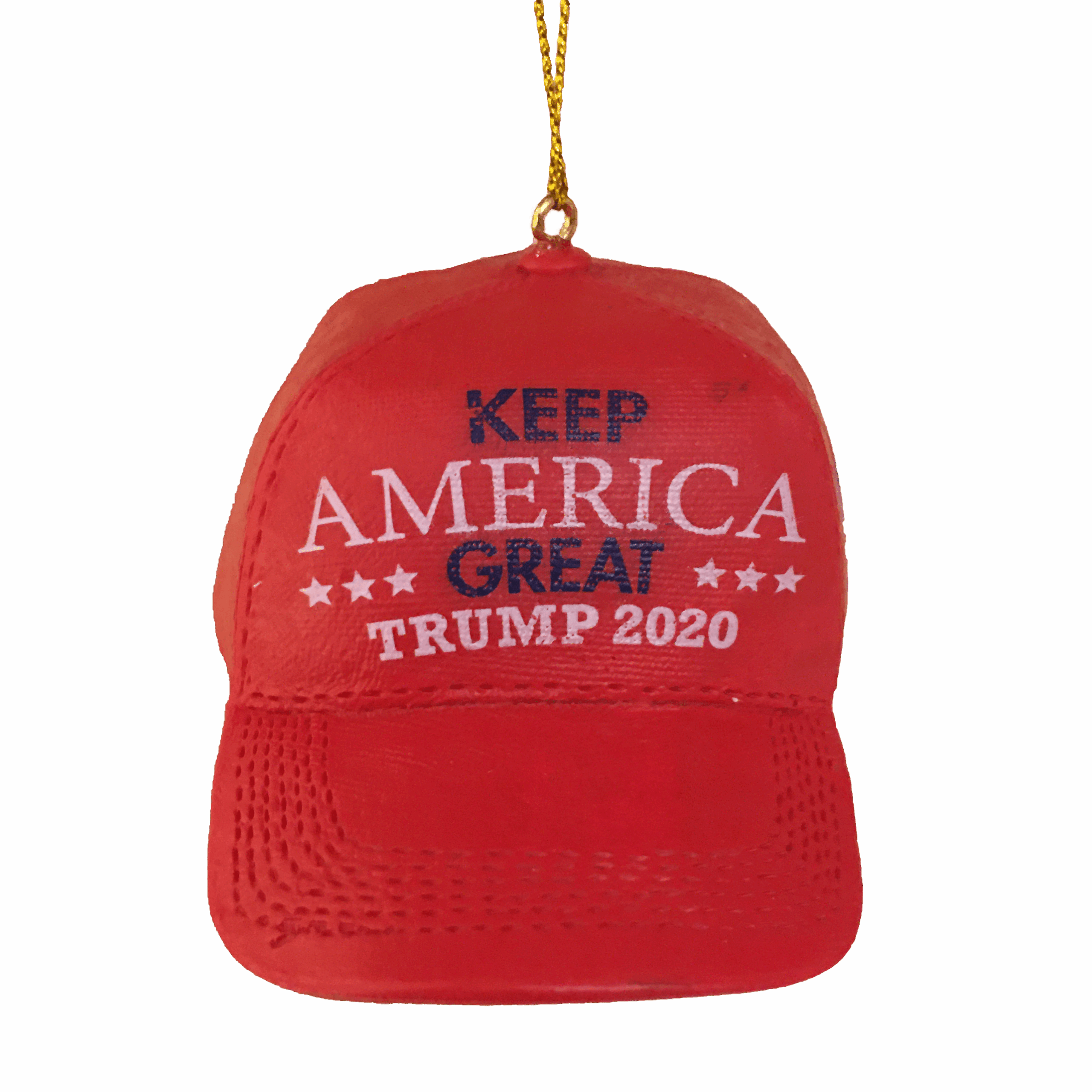 2-Pack Trump KAG 2020 Keep America Great Keychain Fob - Faux Leather