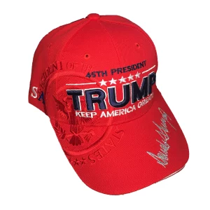 45th President Trump "Keep America Great" Baseball Cap - Red