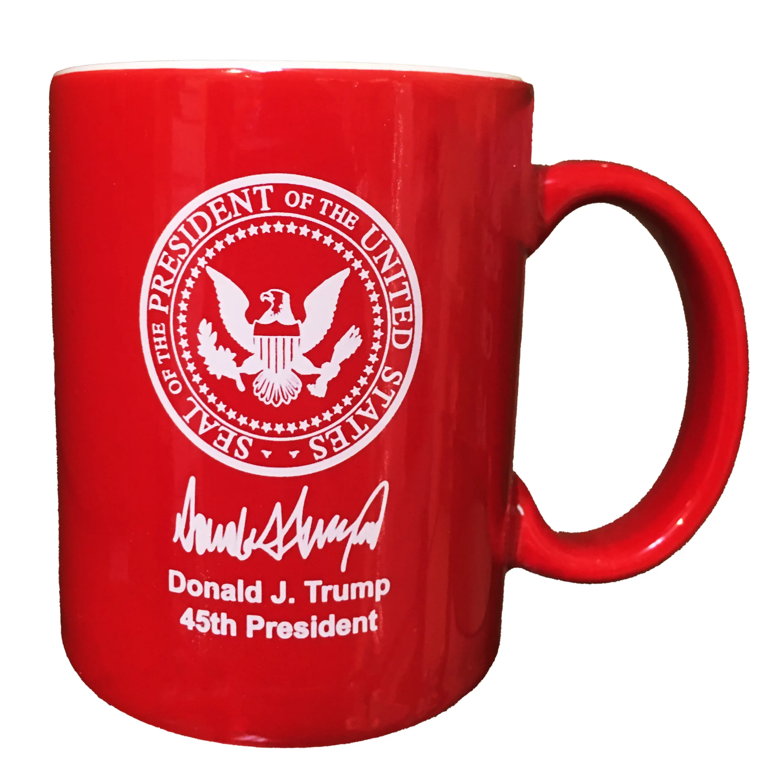 Donald Trump Presidential Seal Coffee Mug – Red - Annabelle's Interiors,  Inc. Design & Gift Shoppe