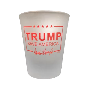 Trump Save America Shot Glass – Red