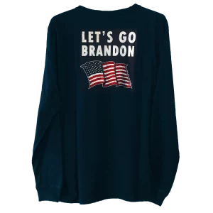 Let's Go Brandon Flag Long Sleeve T-Shirt