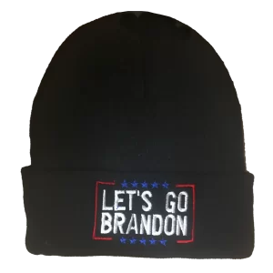 Let's Go Brandon Ski Cap