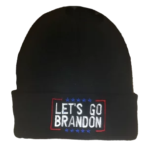 Let's Go Brandon Ski Cap